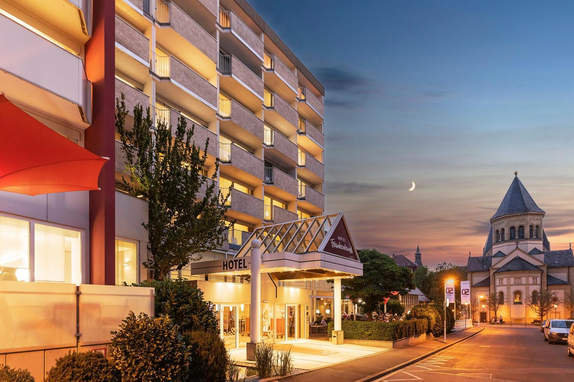 Hotel Frankenland Bad Kissingen Exterior foto