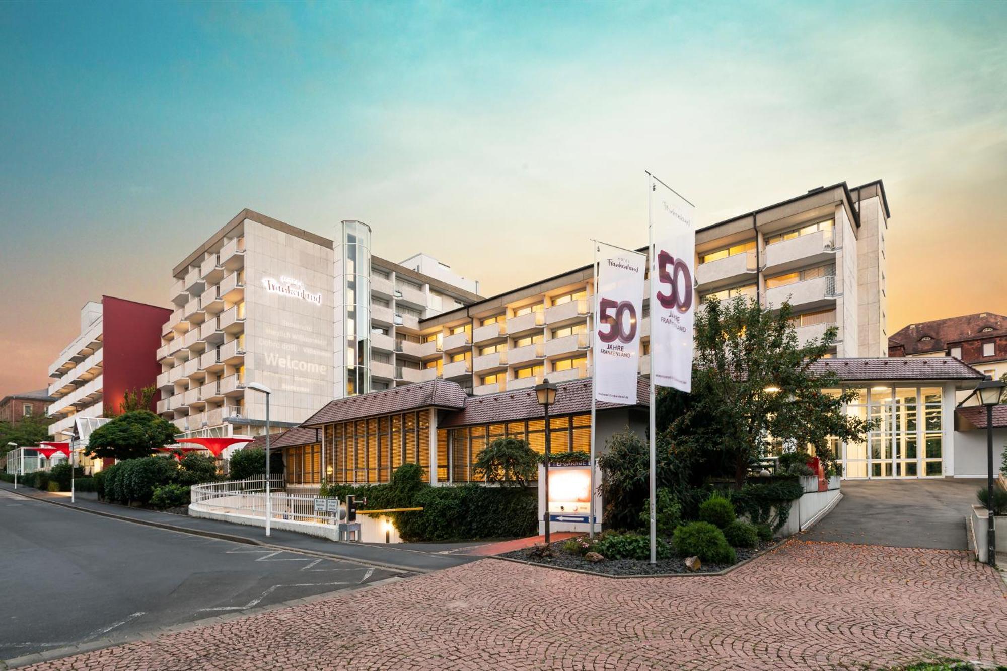 Hotel Frankenland Bad Kissingen Exterior foto